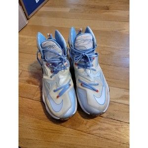 Size 10 - Nike LeBron 13 Christmas 2015 blue and white